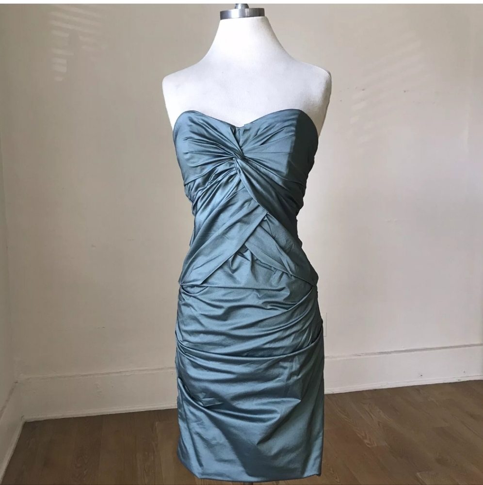 Nicole Miller Strapless Bodycon dress 10